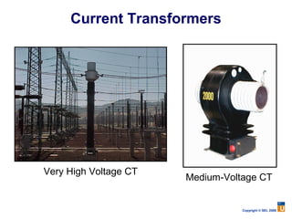 Current Transformers




Very High Voltage CT
                       Medium-Voltage CT


                                  Copyright © SEL 2008
 