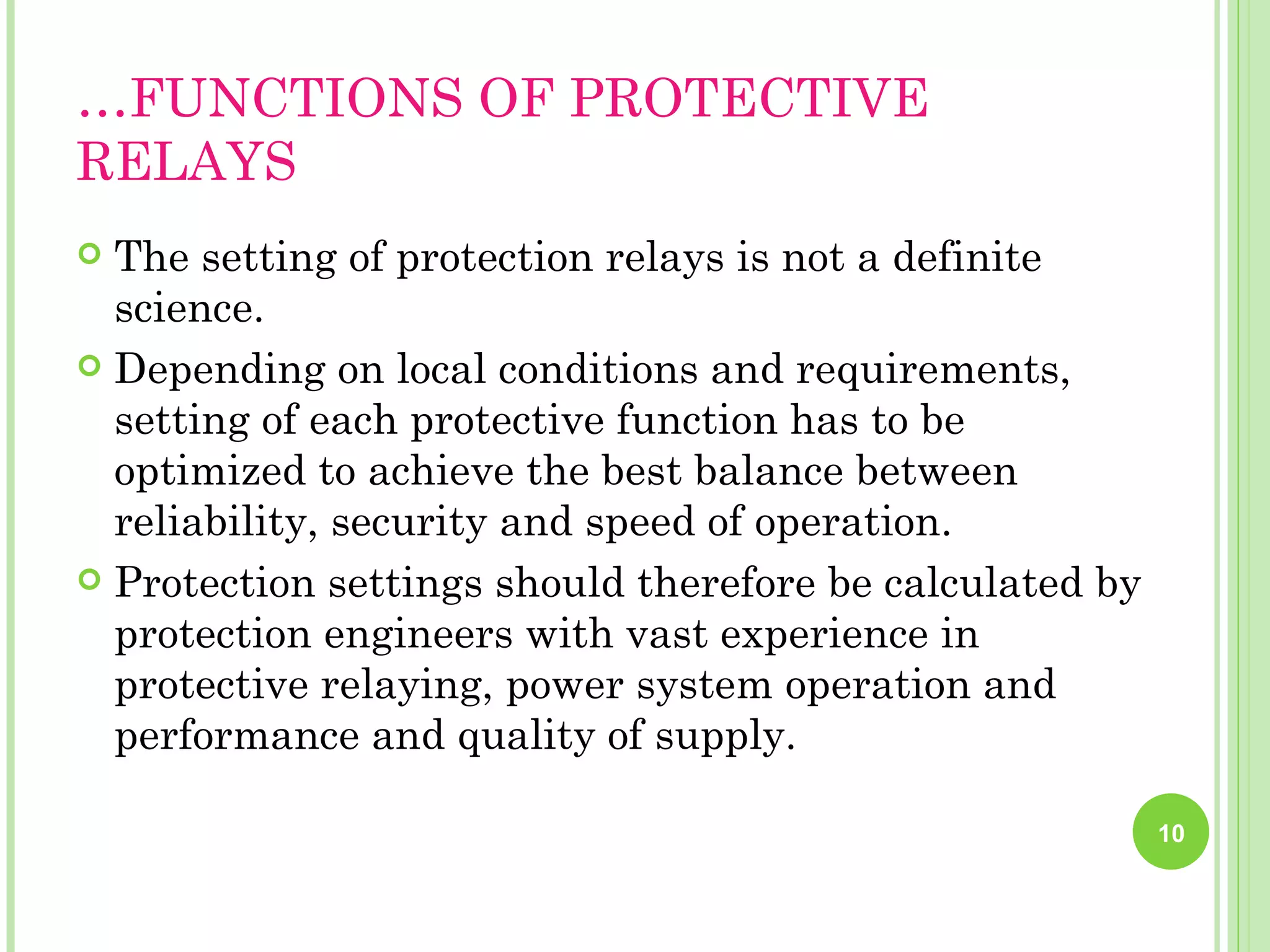 POWER SYSTEM PROTECTION | PPT