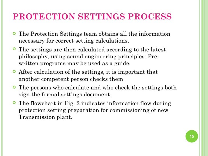 POWER SYSTEM PROTECTION