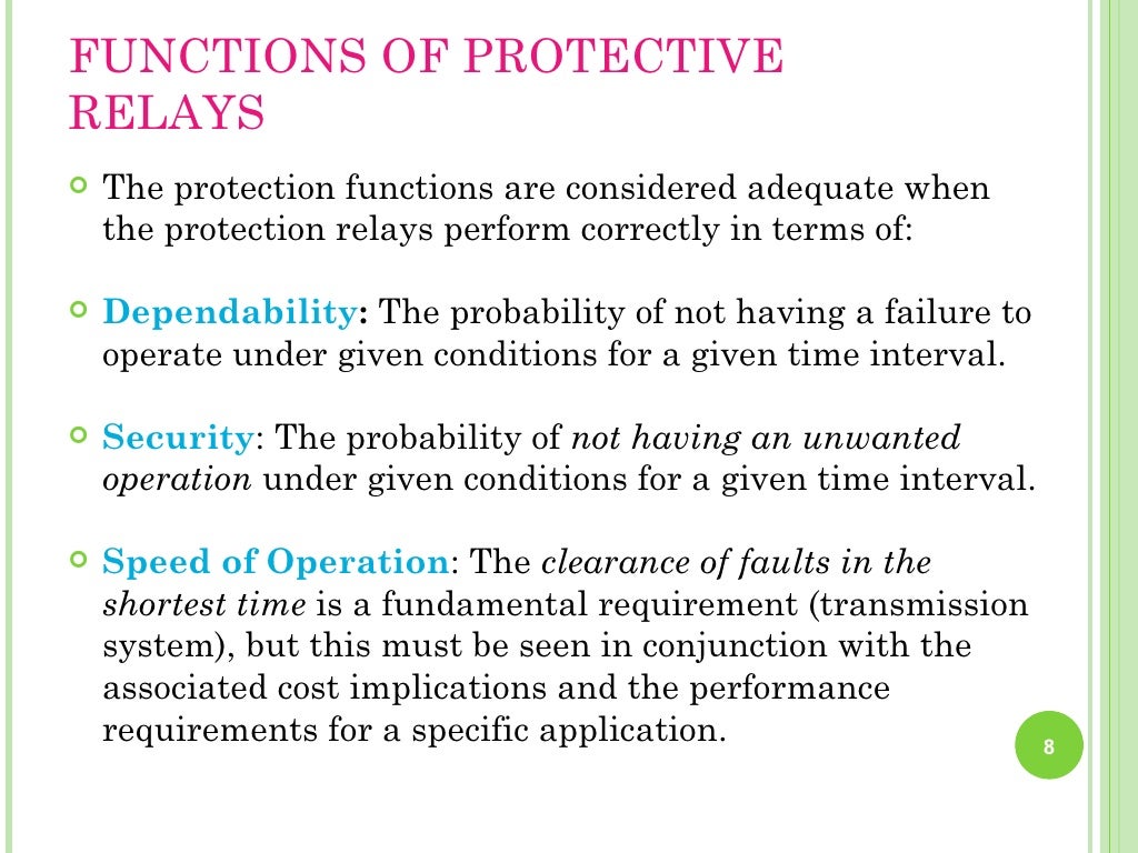 POWER SYSTEM PROTECTION