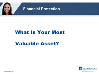 What Is Your Most  Valuable Asset? Financial Protection 