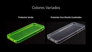 Colores Variados
Protector Verde Protector Con Diseño Cuadrados
 