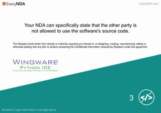 Protect Software Source Code with an NDA | PPT