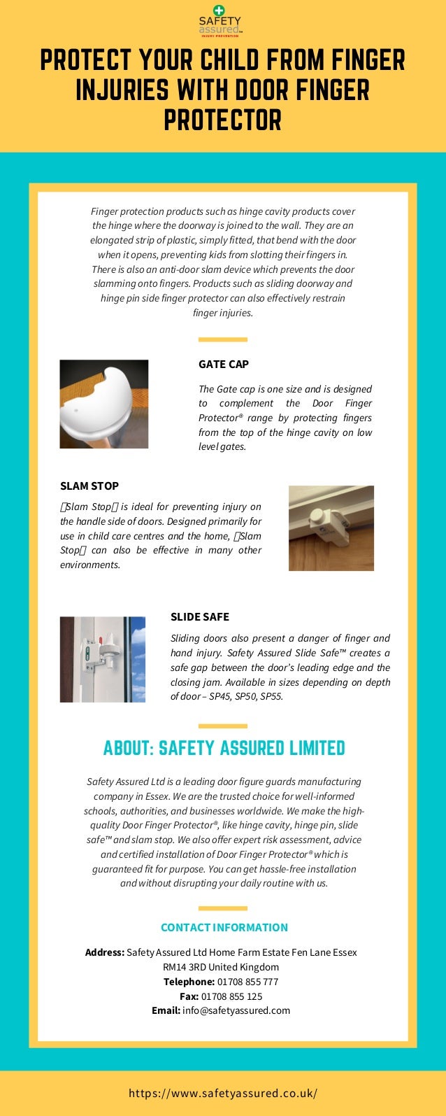Protect Your Child From Finger Injuries With Door Finger Protector