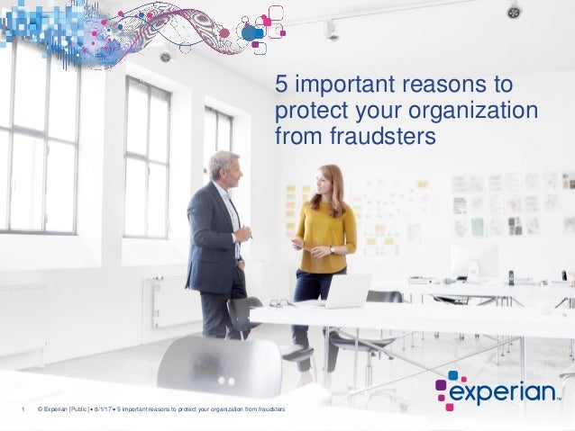 5 Reasons To Protect Your Organization From Fraud