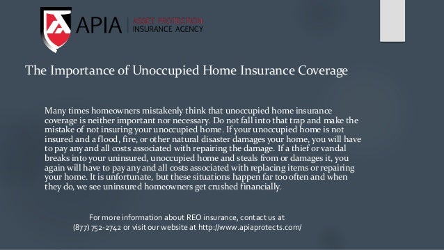 Protect your home with unoccupied home insurance