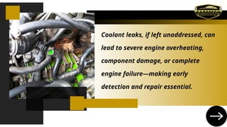 Protect Your Volkswagen Engine Signs of Coolant Leaks and Professional