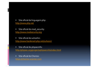 Protegendo sites php no seu servidor web