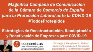 Protegidos ante la COVID-19. Cámara de Comercio de España