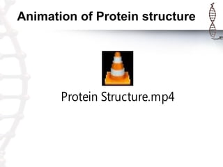 Animation of Protein structure
Protein Structure.mp4
 