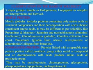 Protein-An overview | PPT
