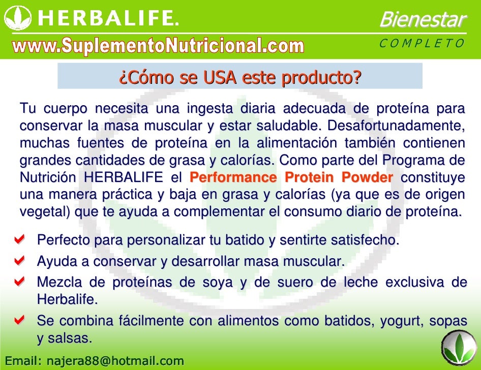 Protein Powder Herbalife
