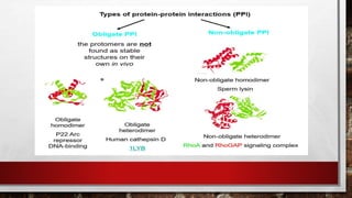 Protein protein interactions | PPTX