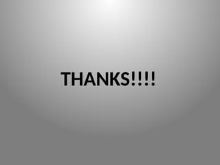 THANKS!!!!
 