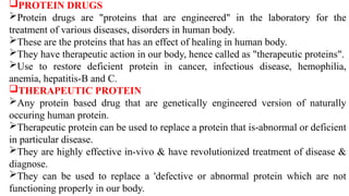 Proteins, Bio similars & Antibodies.pptx
