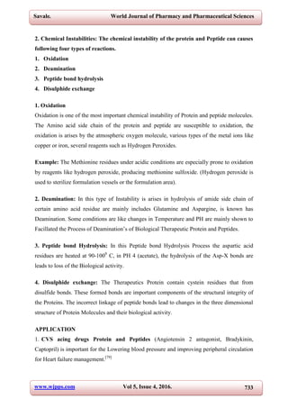 Protein and peptide drug delivery system (PPDDS) | PDF