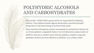 Protein and peptide drug delivery system | PPTX