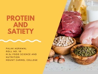 Protein and satiety