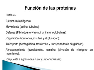 Proteinas
