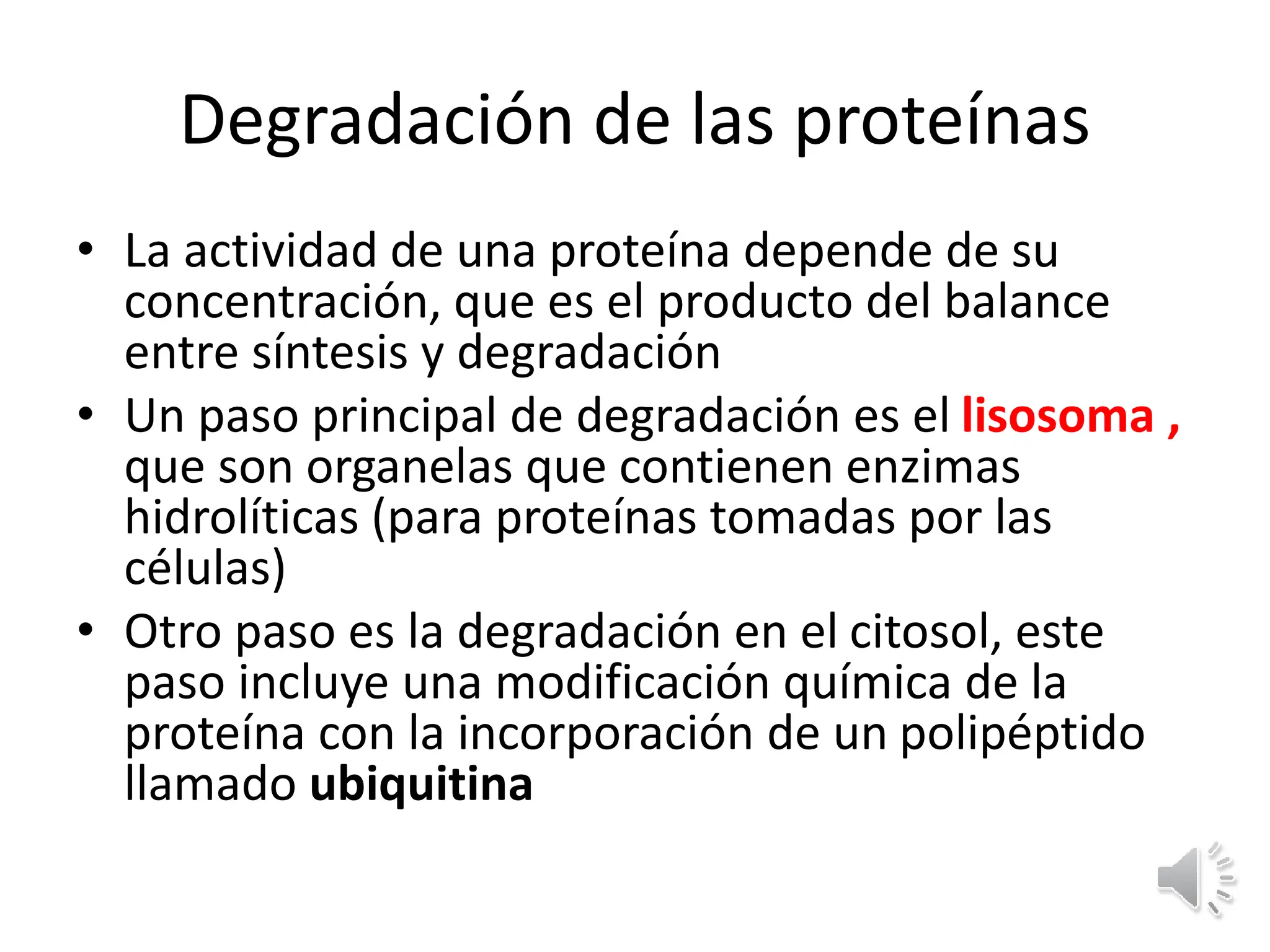 PROTEINAS_ presentacion clase biologia celular | PPTX