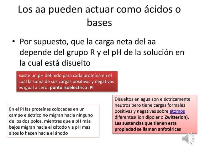 PROTEINAS_ presentacion clase biologia celular | PPTX