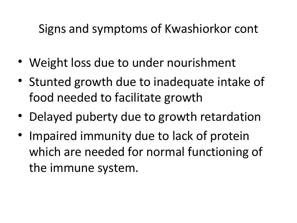 Protein calorie malnutrition