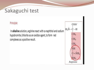Sakaguchi test
 