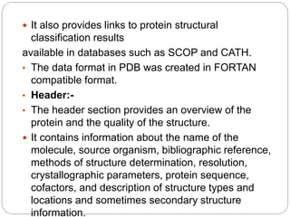 Protein data bank