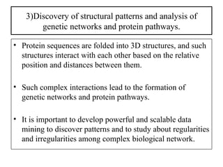 Protein databases and data mining in proteomics | PPTX