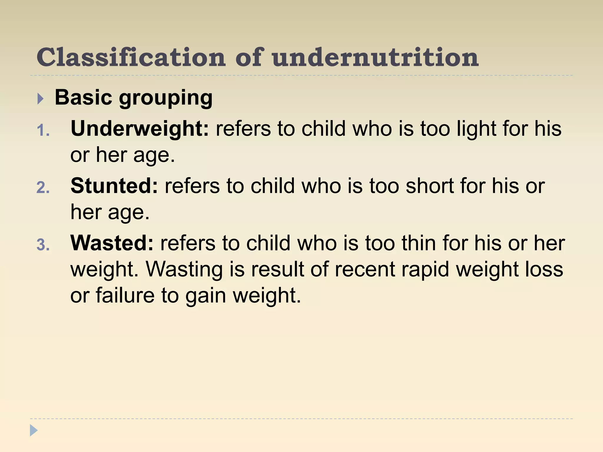 Protein energy malnutrition | PPTX
