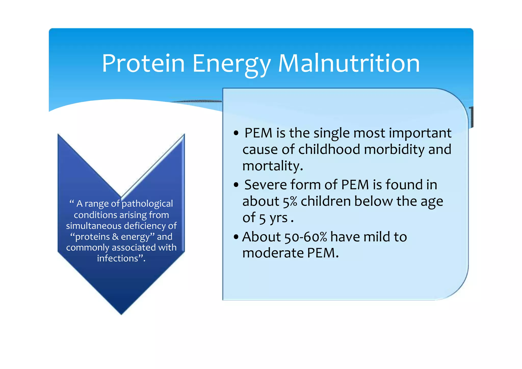 Protein energy malnutrition | PPTX