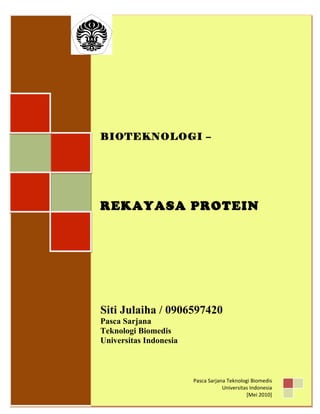 Protein engineering