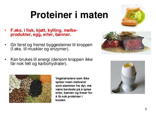 1 hvor er oppskriftene på proteinene som skal lages 1 hvor er oppskriftene på proteinene som skal lages