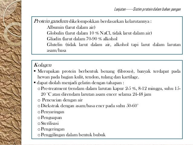 Protein (kimia hasil pertanian)