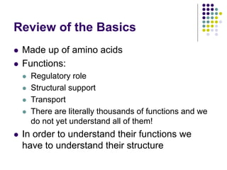Protein Lecture Material Ppt