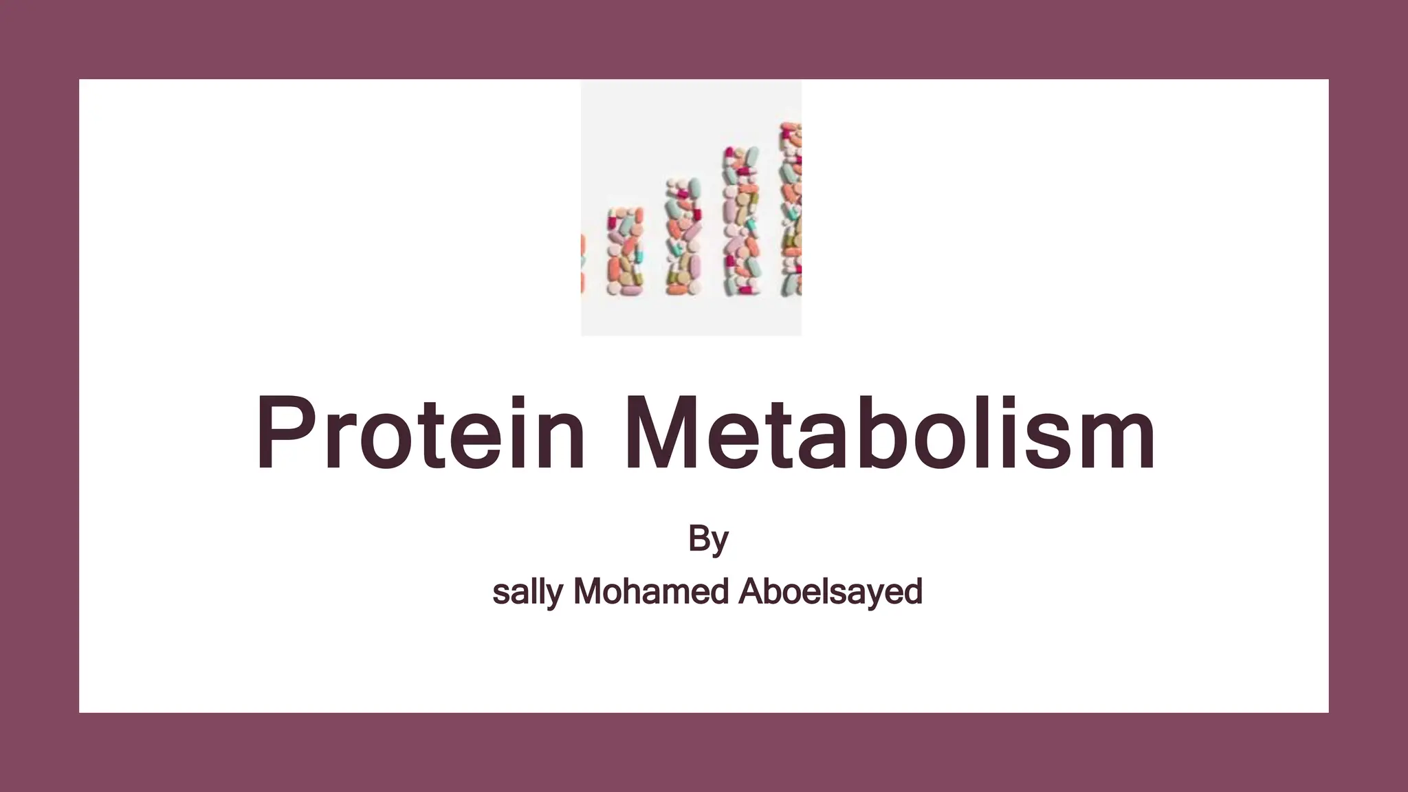 Protein and amino acids metabolism in the body | PPTX