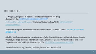 Protein microarray .pptx