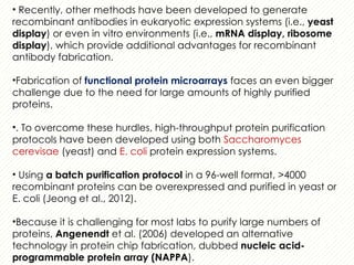protein microarray matrix protein identification | PPTX