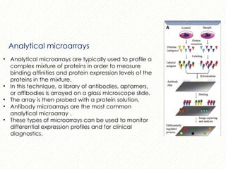 protein microarray matrix protein identification | PPTX