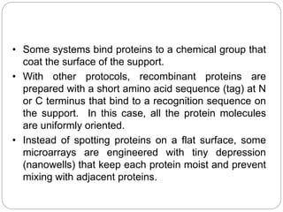 Protein Microarrays | PPTX