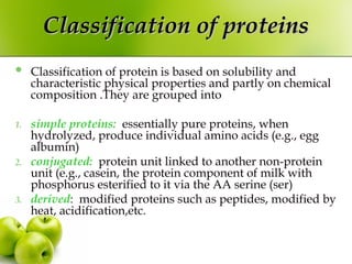 protein in human health and nutrition ppt | PPT