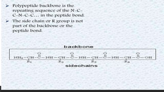 Protein structure & protein structure validation ppt
