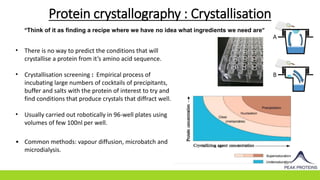 MDC Connects: Proteins, structures and how to get them | PPTX