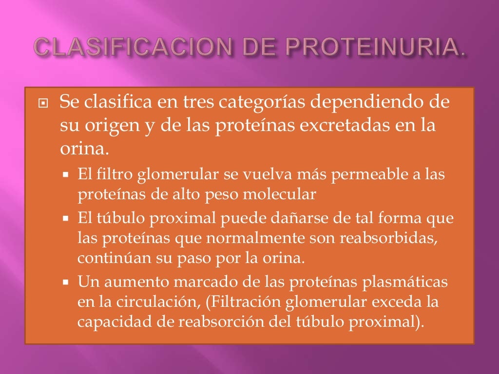 Proteinuria