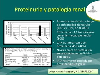 Resolución proteinuria: < 0,2 en todos (Media: 4.5 wk R: 1-10)