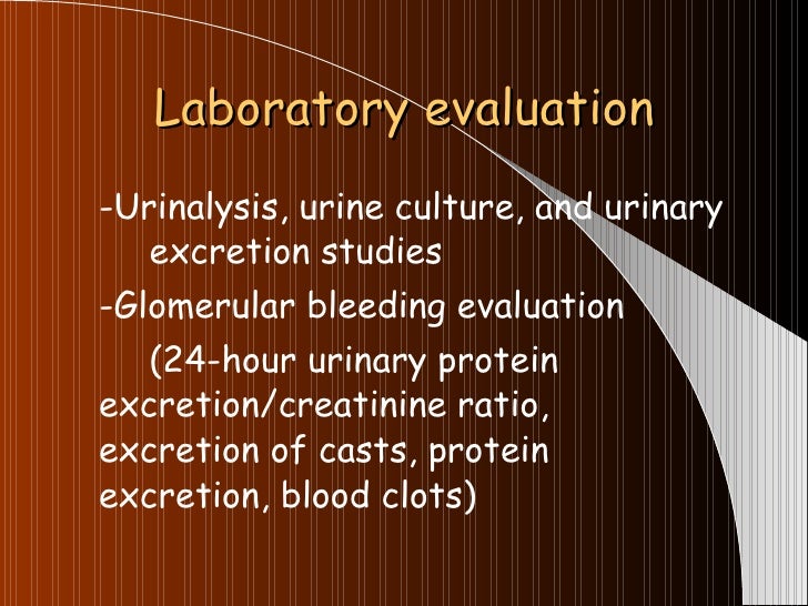 Proteinuria & Hematuria