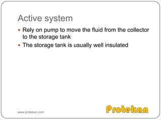 TYPES OF PV PANELS - COMMONMonocrystalline siliconMulticrystalline siliconThin film	www.protekan.com