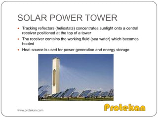 SOLAR WATER HEATINGwww.protekan.com