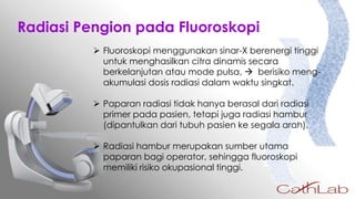 proteksi radiasi untuk pegawau di ruang cathlab | PDF