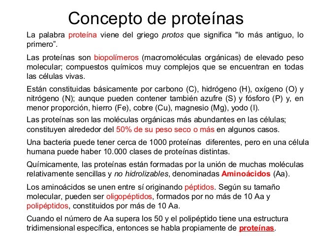 Proteínas